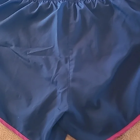 Nike Women's Black and Pink Athletic Shorts - Picture 6 of 6